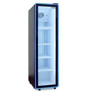Холодильна шафа BC310NBW2LEDBLUE GoodFood, чорно-біла, 284 л. (BE)037732 фото