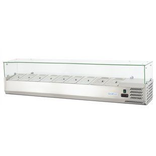 Вітрина для топінгу GF-VRX2000/380-H6C GoodFood (BE)035440 фото