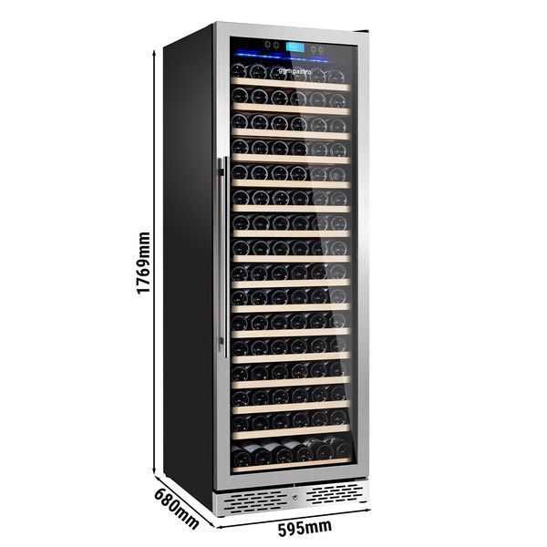 Винный шкаф WKM450ES-1N GGM GASTRO (холодильный) 450л (BI)037464 фото
