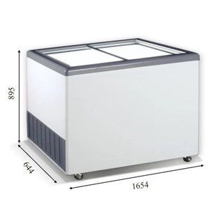 Ларь морозильный EKTOR 56 SGL Crystal (535л) (BQ)010545 фото