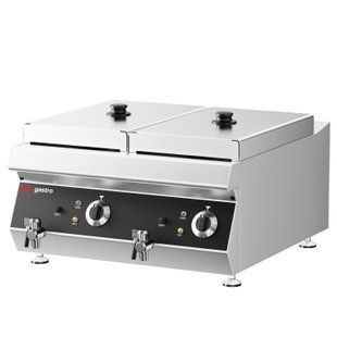 Профессиональная фритюрница EFK653-8+8N GGM GASTRO (BI)037520 фото