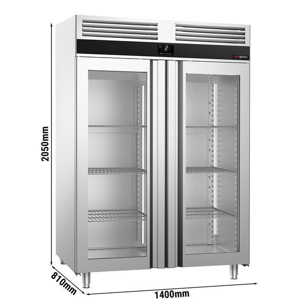 Холодильный шкаф KF1400NDG-EF GGM GASTRO (BI)041084 фото