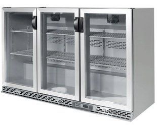 Барный холодильный шкаф BGI330E GGM Gastro (фригобар) нерж (BI)031860 фото