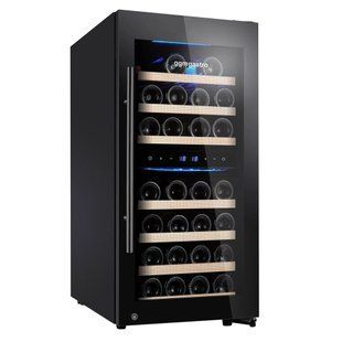 Винный шкаф WKM100S-2N GGM Gastro (холодильный) 100л (BI)034937 фото