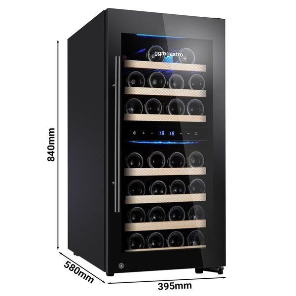 Винна шафа WKM100S-2N GGM Gastro (холодильна) 100л (BI)034937 фото