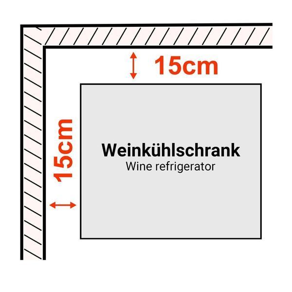 Винна шафа WKM100S-2N GGM Gastro (холодильна) 100л (BI)034937 фото