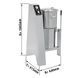 Кутер CUE20 GGM Gastro (BI)007253 фото 2