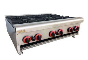 Профессиональная плита газовая GP6 GoodFood (BE)056292 фото