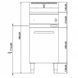 Професійна фритюрниця EFB479E-10 GGM Gastro (BI)008133 фото 7