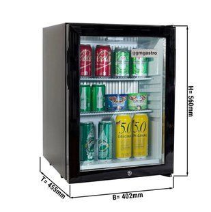 Мини-бар холодильник MBKD1GTK GGM Gastro 34л. (BI)031866 фото