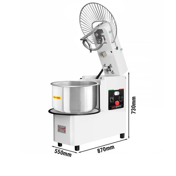 Промисловий тістоміс зі знімною діжею TMP53-KA2-N GGM Gastro (2 швидкості) (BI)008464 фото