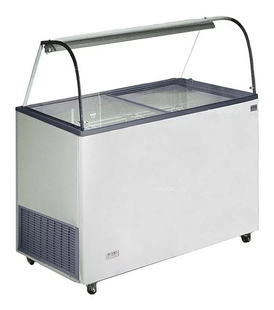 Морозильная витрина для мороженого VENUS 36 VETRINE CURVED Crystal (гнутое стекло, с задними дверями-запасника) (BQ)032278 фото