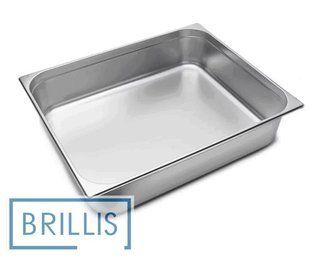 Гастроємність Brillis н/ж сталь GN 2/1-150 мм (650x530x150мм) (CB)035543 фото