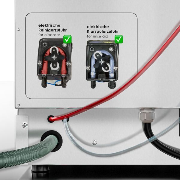 Купольная посудомоечная машина DS430E GGM GASTRO (без помпы слива / с помпой моющего средства) (BI)007343 фото