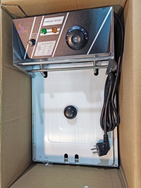 Професійна фритюрниця EEF8 Airhot (CF)037251 фото