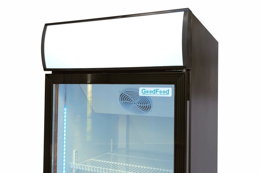 Холодильна шафа BC480BW2LED GoodFood, чорно-біла (BE)035431 фото