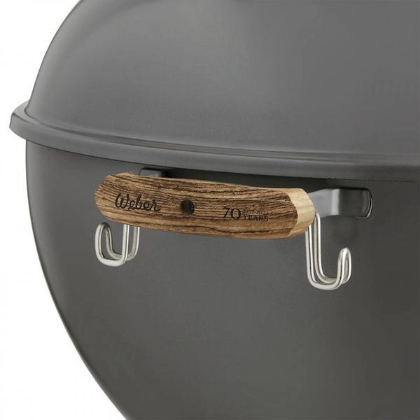Вугільний гриль Original 70th Anniversary Kettle, 57cm Weber (19521004) сірий металік (AV)031266 фото