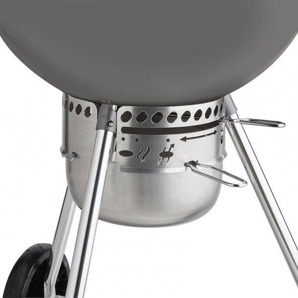 Вугільний гриль Original 70th Anniversary Kettle, 57cm Weber (19521004) сірий металік (AV)031266 фото
