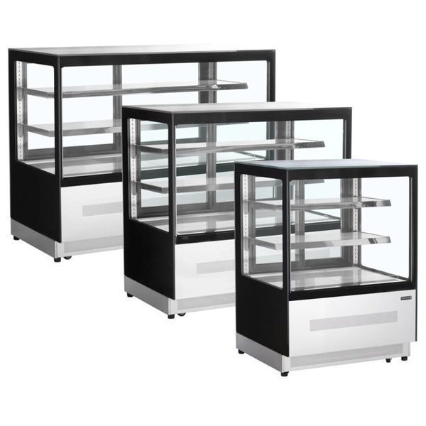 Кондитерская витрина LPD1200F/BLACK Tefcold (BUDF)059028 фото