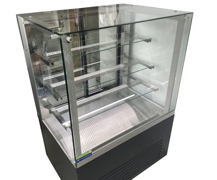 Кондитерська вітрина Juno SG Cube 1,0 UBC (олеофобне скло) (CW)057665 фото