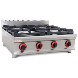Профессиональная плита газовая GP4N GoodFood (BE)036629 фото