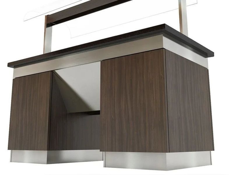 Салат-бар линии раздачи KPIN219 GGM Gastro (5 х GN 1/1) (BI)053358 фото