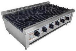 Профессиональная плита газовая TTGC6 Ewt Inox (BS)011420 фото