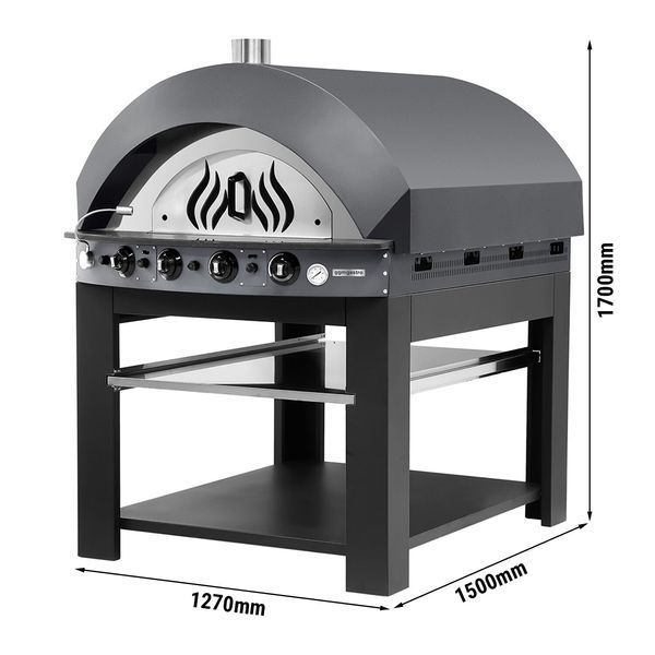 Піч для піци на газу GPOE150A#UGE15 GGM Gastro (BI)007113 фото