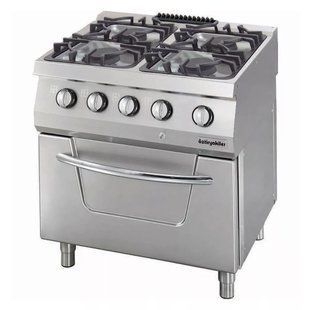 Профессиональная плита газовая OSOGEF 8070 L Ozti (CJ)011267 фото