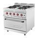 Професійна плита газова KZN-80 Silver