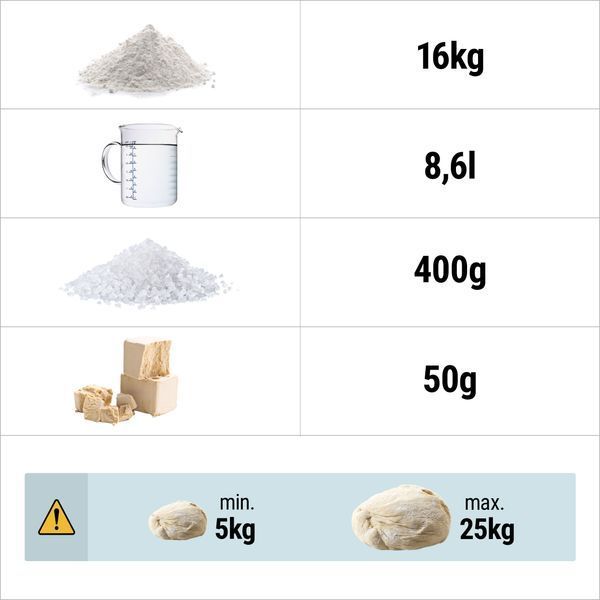 Промисловий тістоміс зі знімною діжею TMP33KR-N GGM Gastro (BI)032757 фото