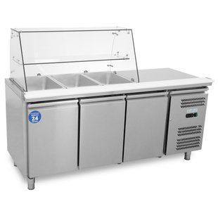Стол холодильный саладетта GF-GN3100SALGC-HC GoodFood (салат-бар) (BE)037454 фото