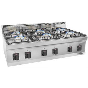 Профессиональная плита газовая GHK1200-E GGM Gastro (BI)006803 фото