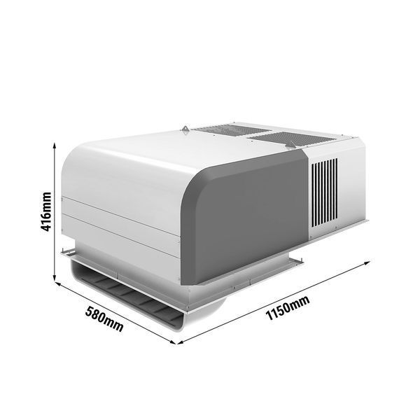 Моноблок стельовий KDC100N GGM Gastro (-5...+15, об'єм: 6м) (BI)031897 фото